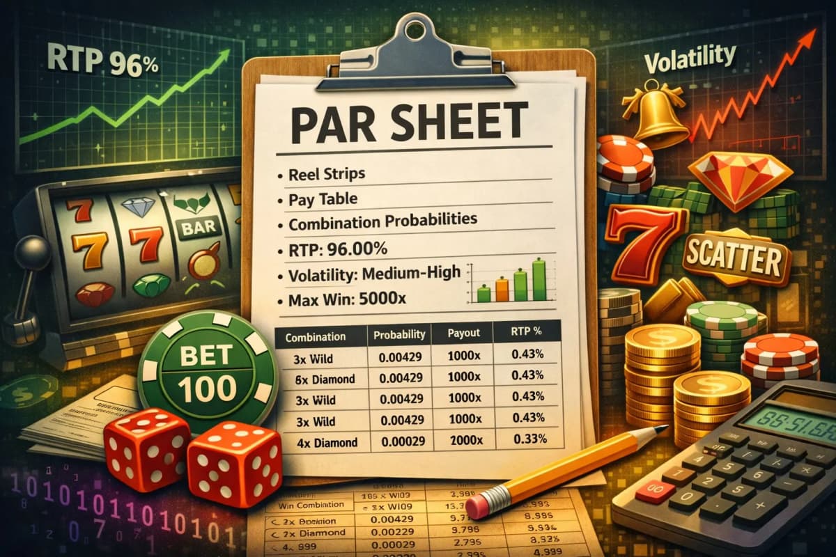 Slot Mathematical Model: PAR Sheet — How to Read and Build a Probability Table