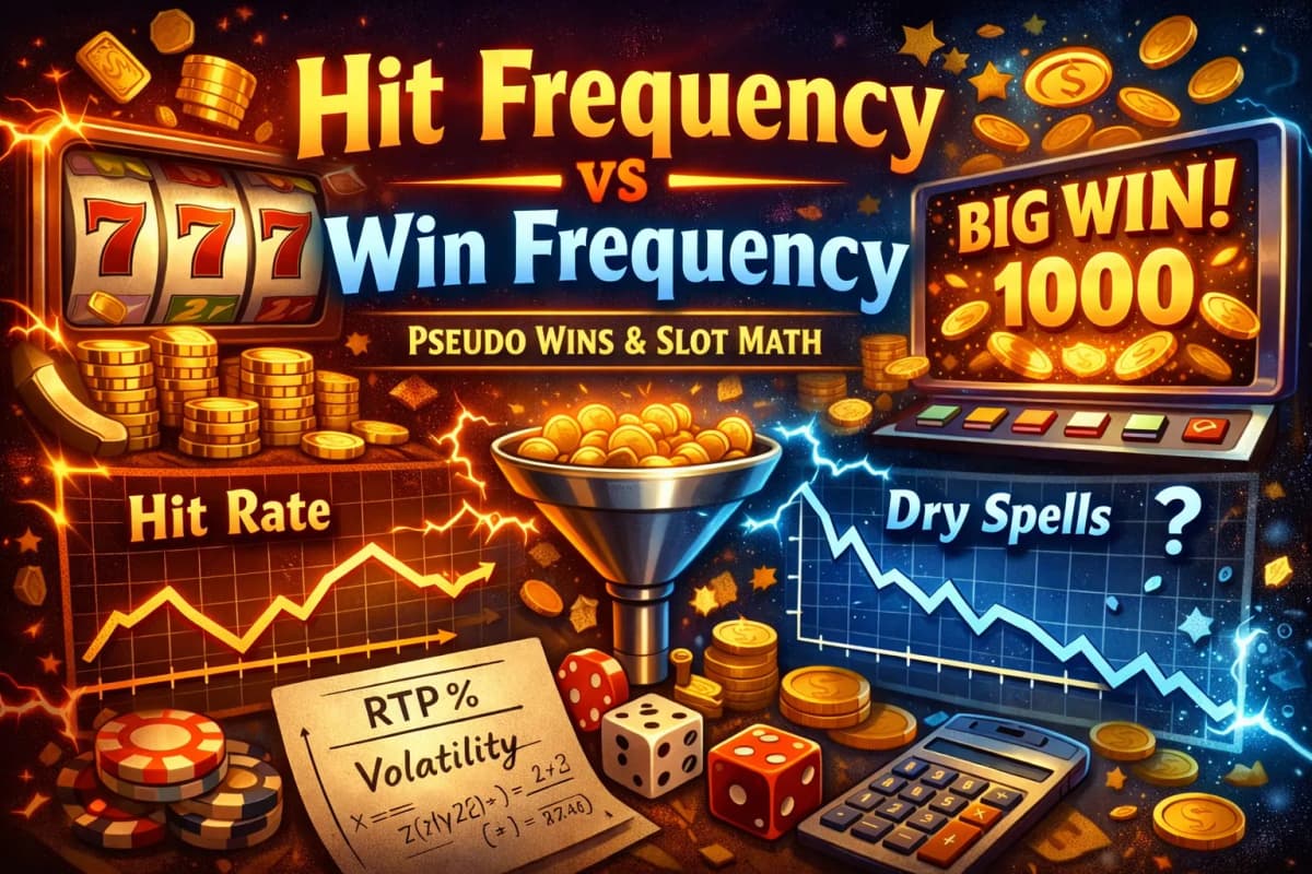 Hit Frequency vs Win Frequency — How Spin Outcome Rates Shape the Player Experience