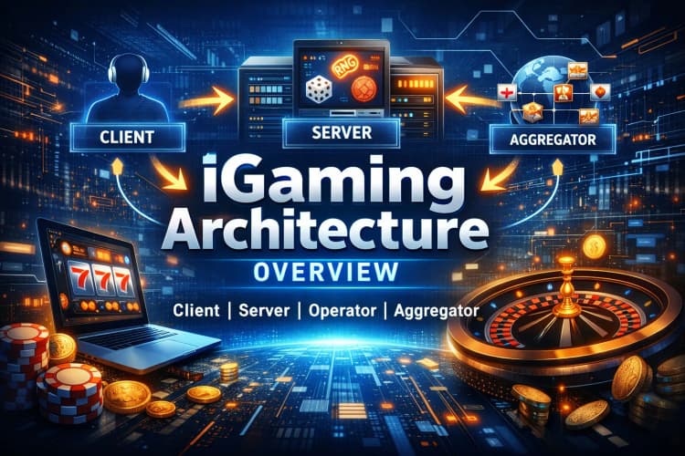 iGaming Architecture Overview — Client, Server, Operator, Aggregator