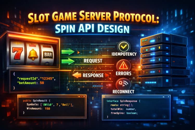 Slot Game Server Protocol — Spin Request/Response: The Complete JSON Contract Between Client and Server